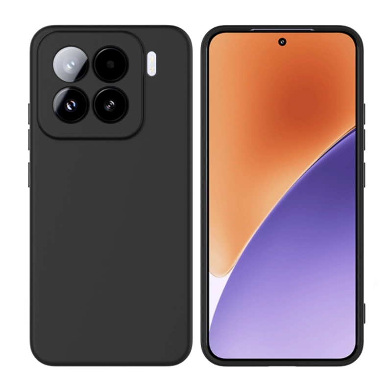 CARCASA FUNDA GOMA ANTIGOLPES COMPATIBLE CON XIAOMI 17T PRO NEGRO - 1