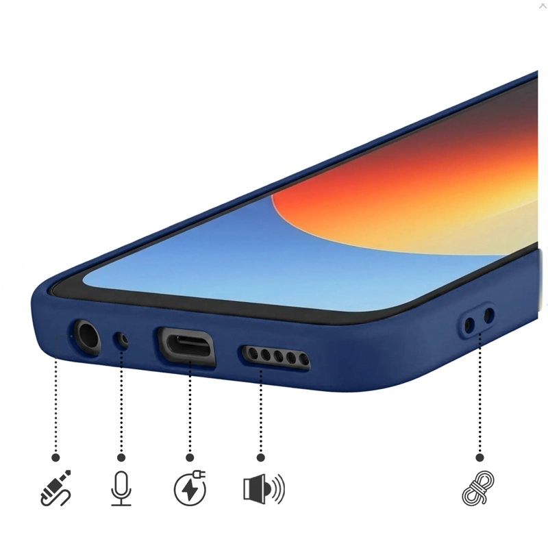 CARCASA FUNDA ANTIGOLPES COPMPATIBLE CON XIAOMI REDMI A7 PRO 4G TURQUESA - 4