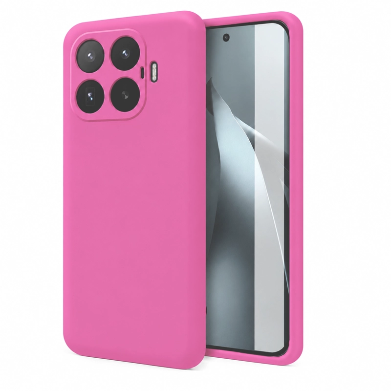 CARCASA FUNDA GOMA ANTIGOLPES COMPATIBLE CON XIAOMI 17T FUCSIA - 1