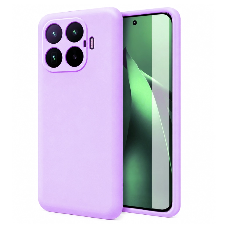 CARCASA FUNDA GOMA ANTIGOLPES COMPATIBLE CON XIAOMI 17T LILA - 1