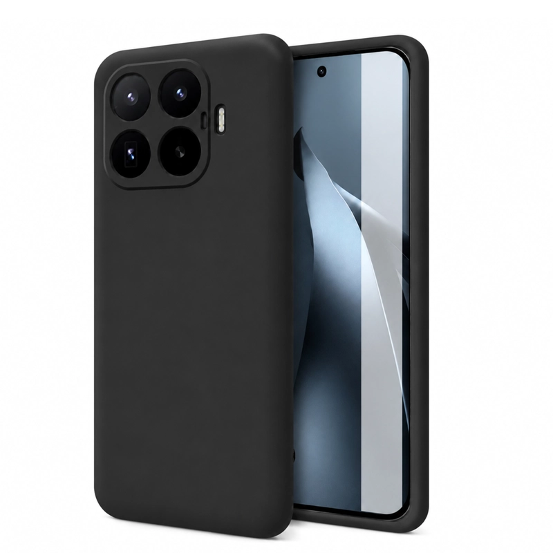 CARCASA FUNDA GOMA ANTIGOLPES COMPATIBLE CON XIAOMI 17T NEGRO - 1