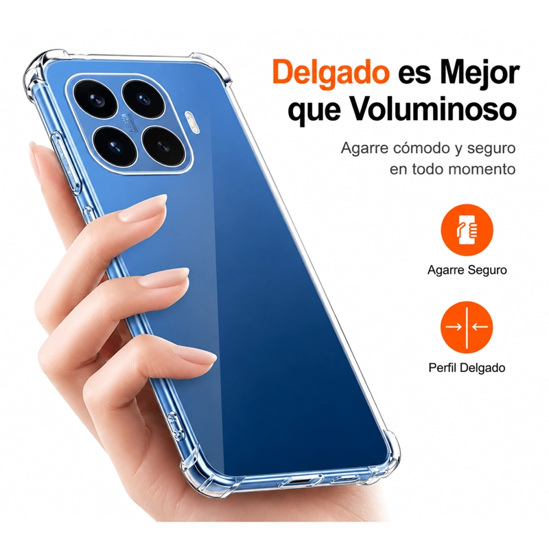 CARCASA ANTIGOLPES TRANSPARENTE COMPATIBLE CON XIAOMI 17T - 2
