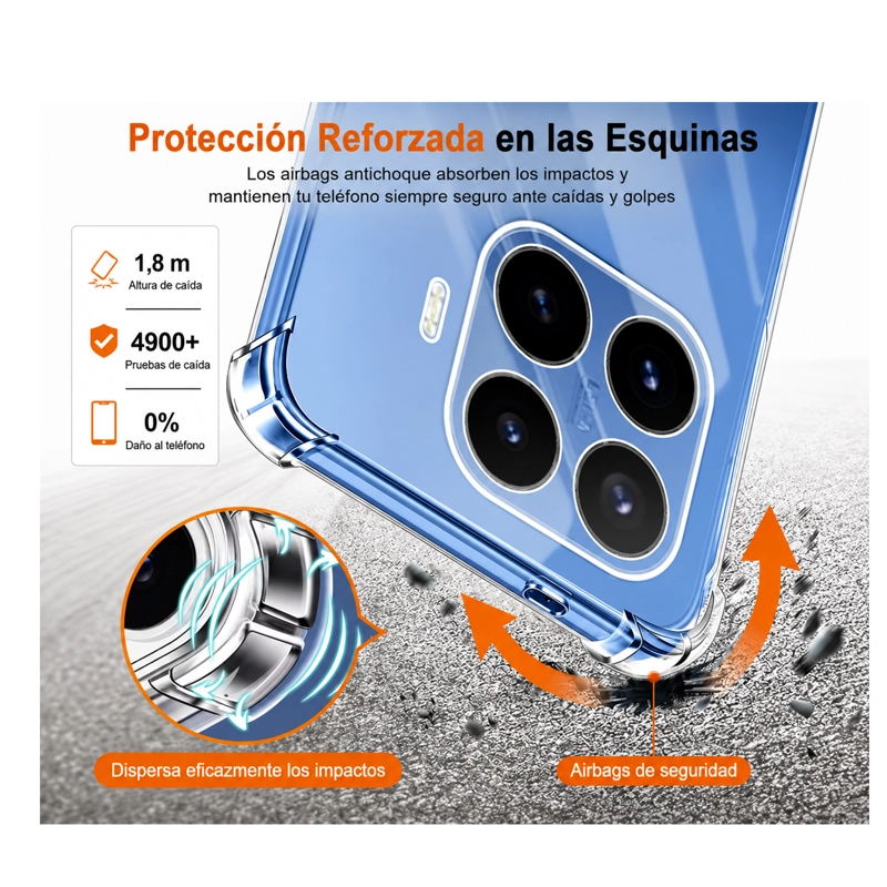 CARCASA ANTIGOLPES TRANSPARENTE COMPATIBLE CON XIAOMI 17T - 3
