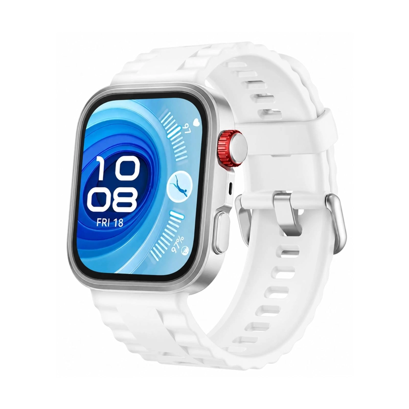 CORREA SILICONA HEBILLA COMPATIBLE CON HUAWEI FIT 3/4/4PRO BLANCO - 1