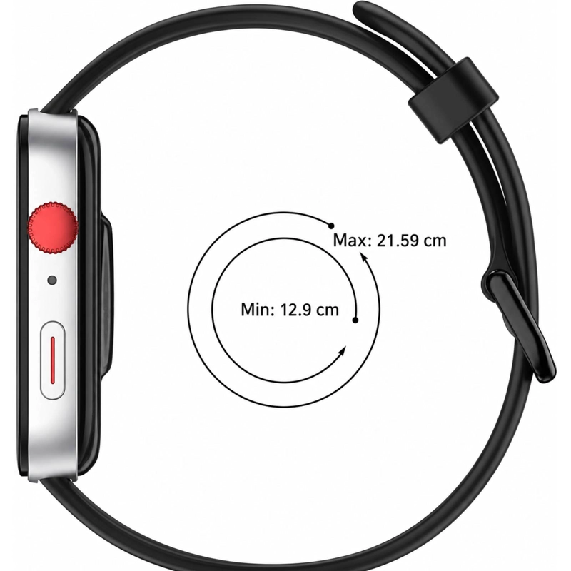 CORREA VELCRO COMPATIBLE CON HUAWEI FIT 3/ 4 / 4PRO LILA - 3