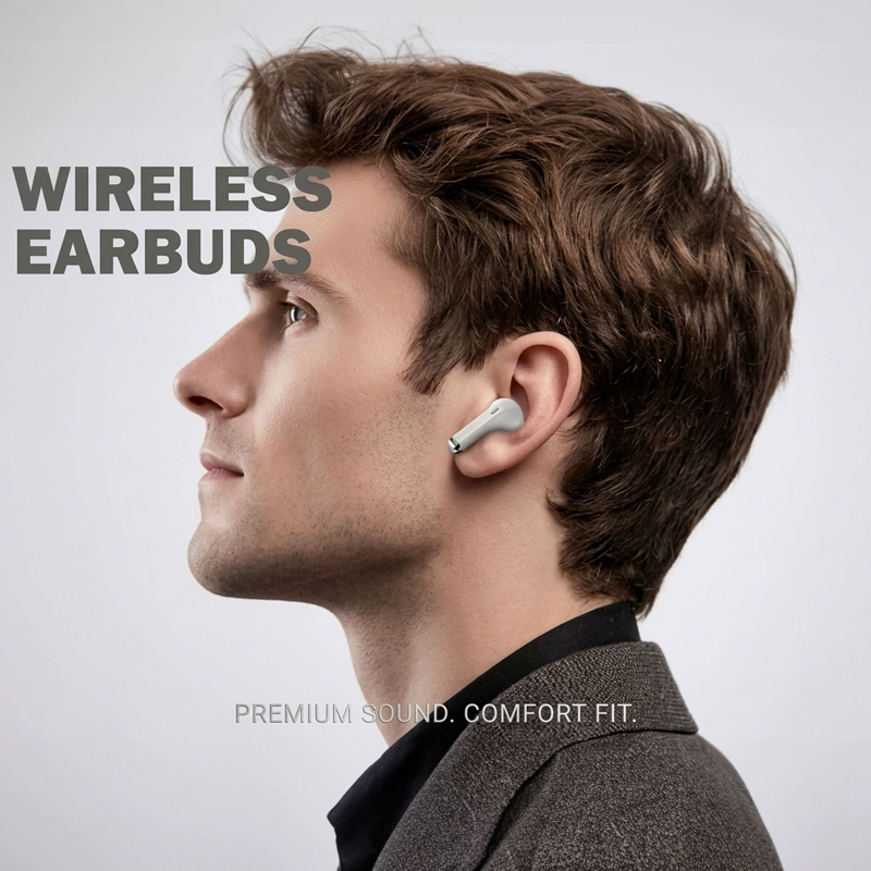 AUDIFONOS INALAMBRICOS BLUETOOTH COMODOS LENYES AIR99 NEGRO - 4