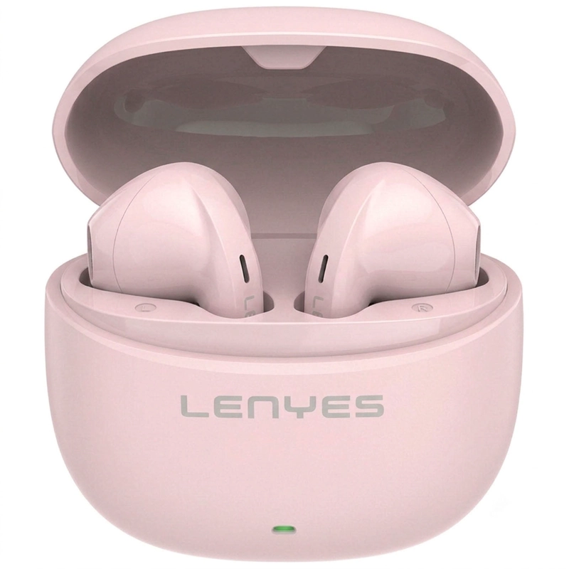 AUDIFONOS INALAMBRICOS BLUETOOTH COMODOS LENYES AIR99 ROSA - 2