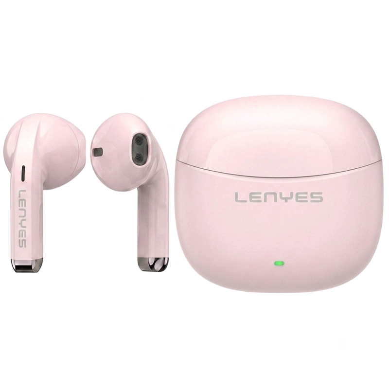AUDIFONOS INALAMBRICOS BLUETOOTH COMODOS LENYES AIR99 ROSA - 3