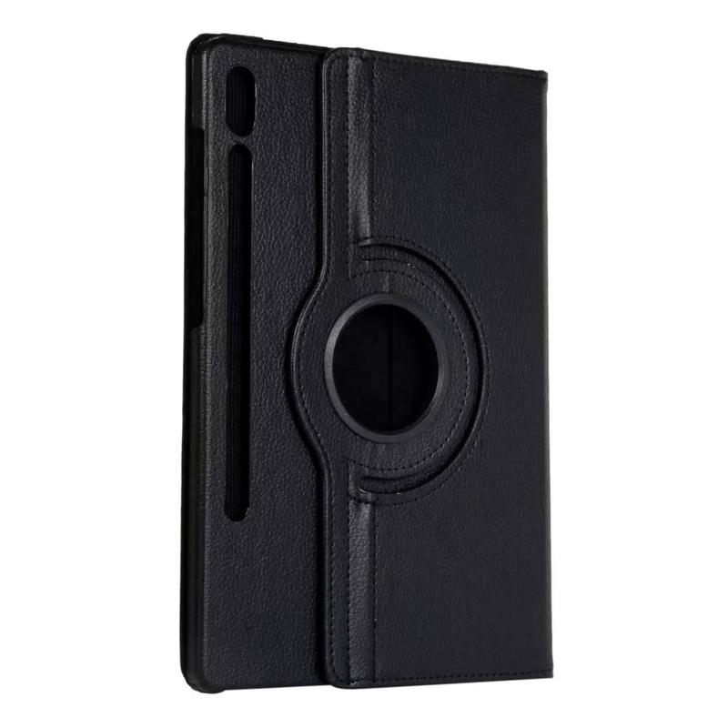 CARCASA FUNDA GIRATORIA COMPATIBLE CON TABLET SAMSUNG S6 NEGRO - 3