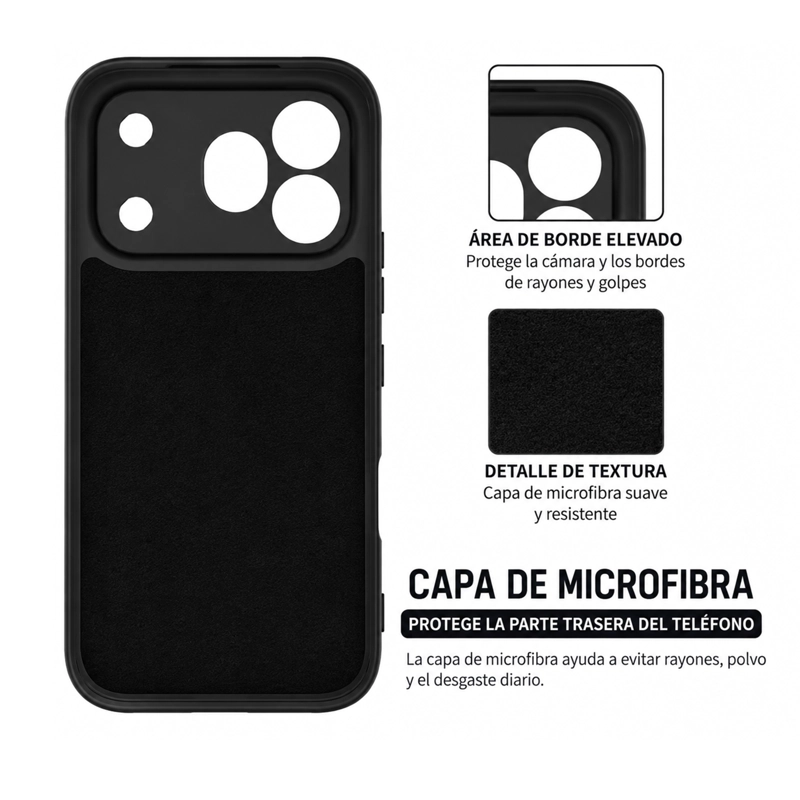 CARCASA FUNDA COMPATIBLE CON HONOR 600 PRO GOMA LILA - 5