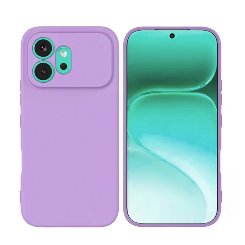 CARCASA FUNDA COMPATIBLE CON HONOR 600 GOMA LILA - 1