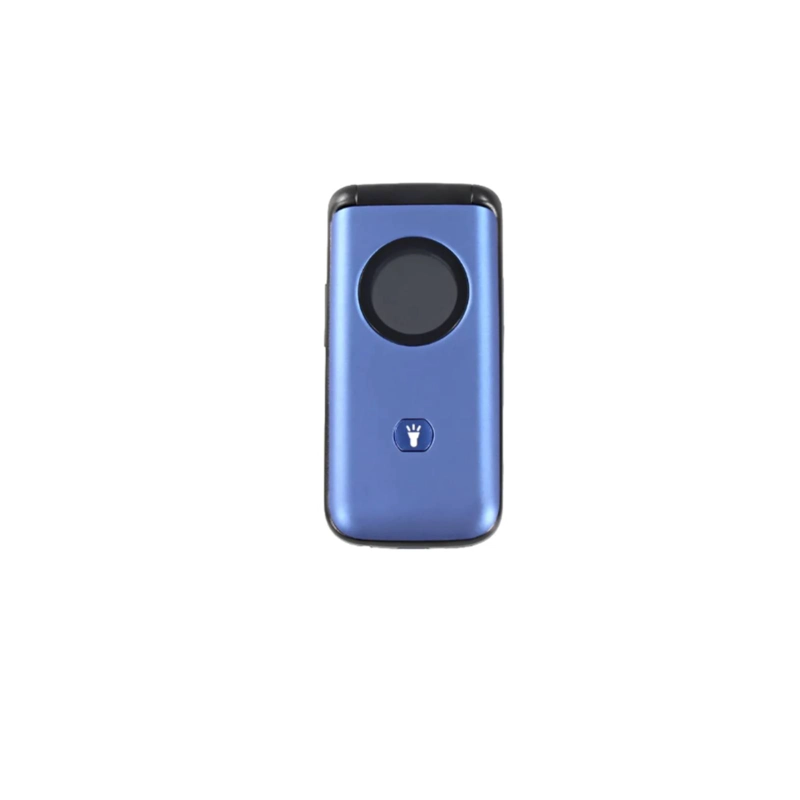 TELE FONO PARA ADULTO MAYOR ALMEJA 1.77”BOTON EMERGENCIA AZUL - 2