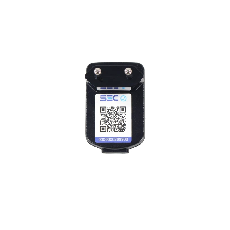 TELE FONO PARA ADULTO MAYOR ALMEJA 1.77”BOTON EMERGENCIA NEGRO - 3