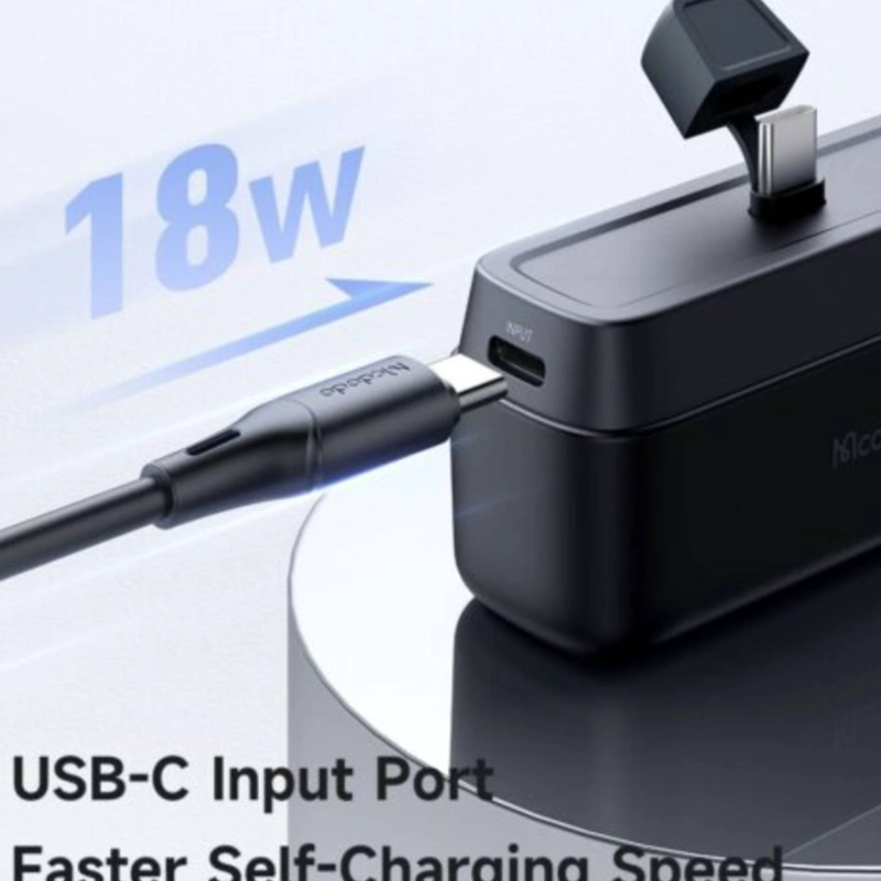 CARGADOR PORTATIL POWERBANK 5000MAH20W COMPATIBLE CON IPHONE - 6