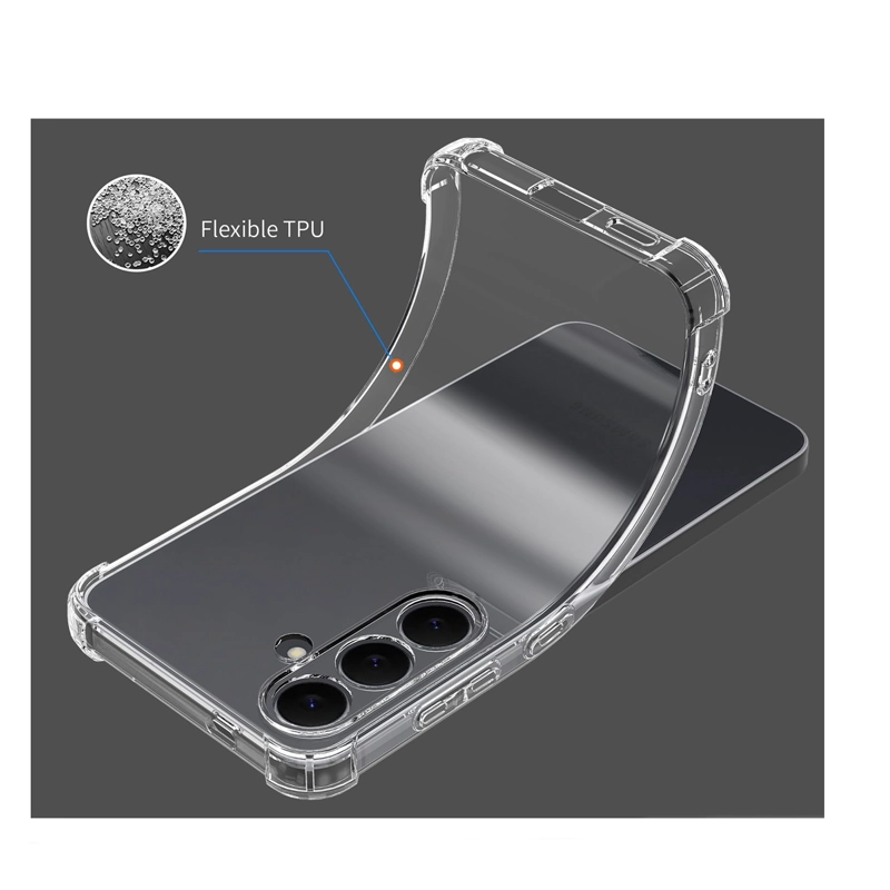 CARCASA ANTIGOLPE TRANSPARENTE COMPATIBLE CON SAMSUNG S26 FE - 3