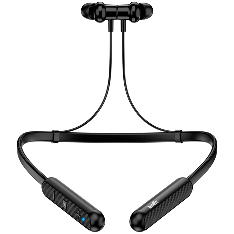 AUDIFONOS INALAMBRICOS BLUETOOTH DEPORTIVO BU-MAGNIT NEGRO - 1