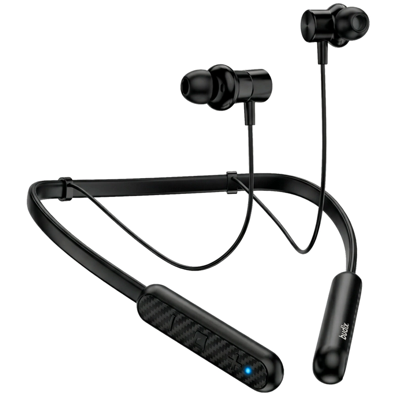 AUDIFONOS INALAMBRICOS BLUETOOTH DEPORTIVO BU-MAGNIT NEGRO - 2