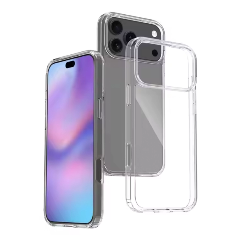 CARCASA ANTIGOLPES TRANSPARENTE COMPATIBLE CON IPHONE 18 PRO - 1