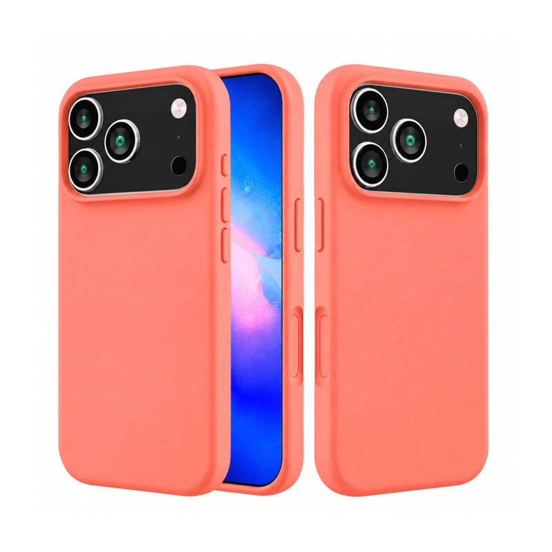 CARCASA ANTIGOLPES COMPATIBLE CON IPHONE 18 PRO MAX CORAL - 1