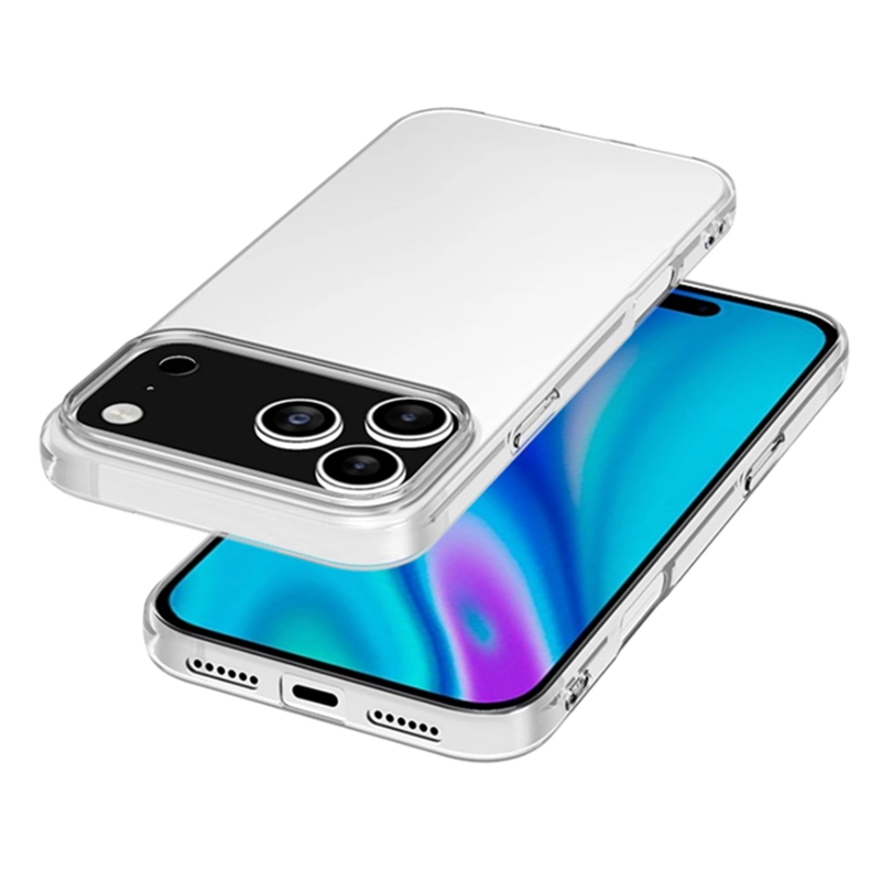 CARCASA TRANSPARENTE COMPATIBLE CON IPHONE 18 PRO MAX - 4