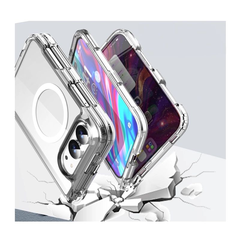 CARCASA COMPATIBLE CON MAGSAFE PARA IPHONE DUO - 2