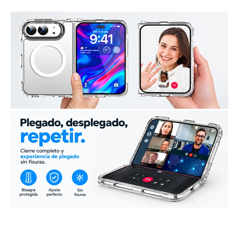 CARCASA COMPATIBLE CON MAGSAFE PARA IPHONE DUO - 3