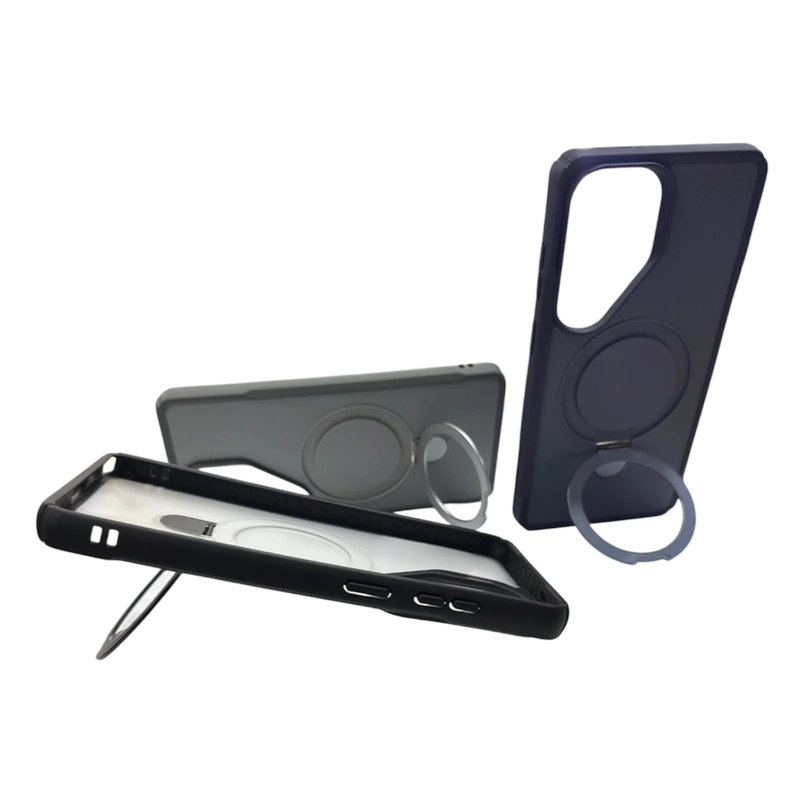 CARCASA ANILLO ANTISCHOK COMPATIBLE CON SAMSUNG S26 ULTRA NEGRO - 4