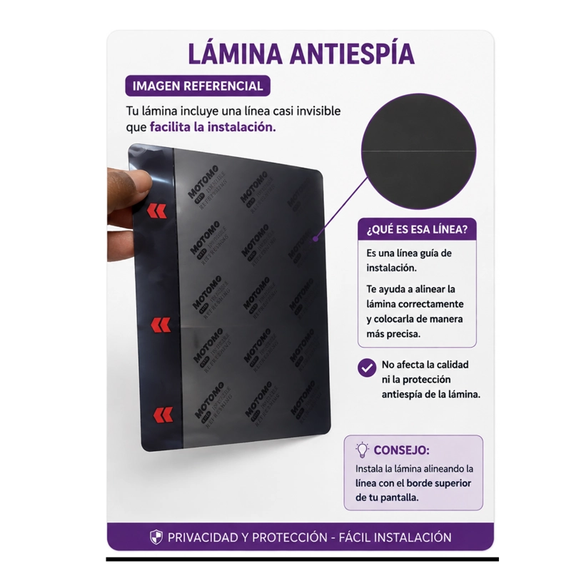 MICA HIDROGEL ANTIESPIA COMPATIBLE CON REDMI NOTE 17 4G/5G - 6