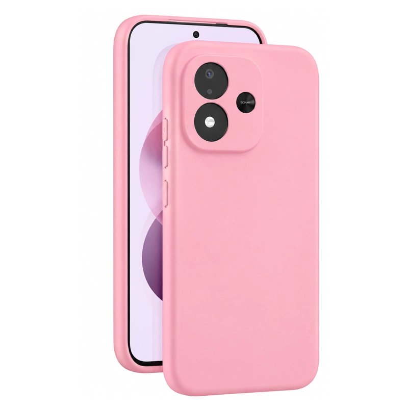 CARCASA ANTIGOLPES COMPATIBLE CON REDMI NOTE 17 4G/5G ROSADO - 1
