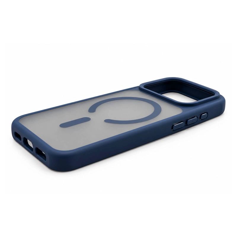 CARCASA MATTE MAGNE TIC COMPATIBLE CON IPHONE 18 PRO MAX ROSADO - 3