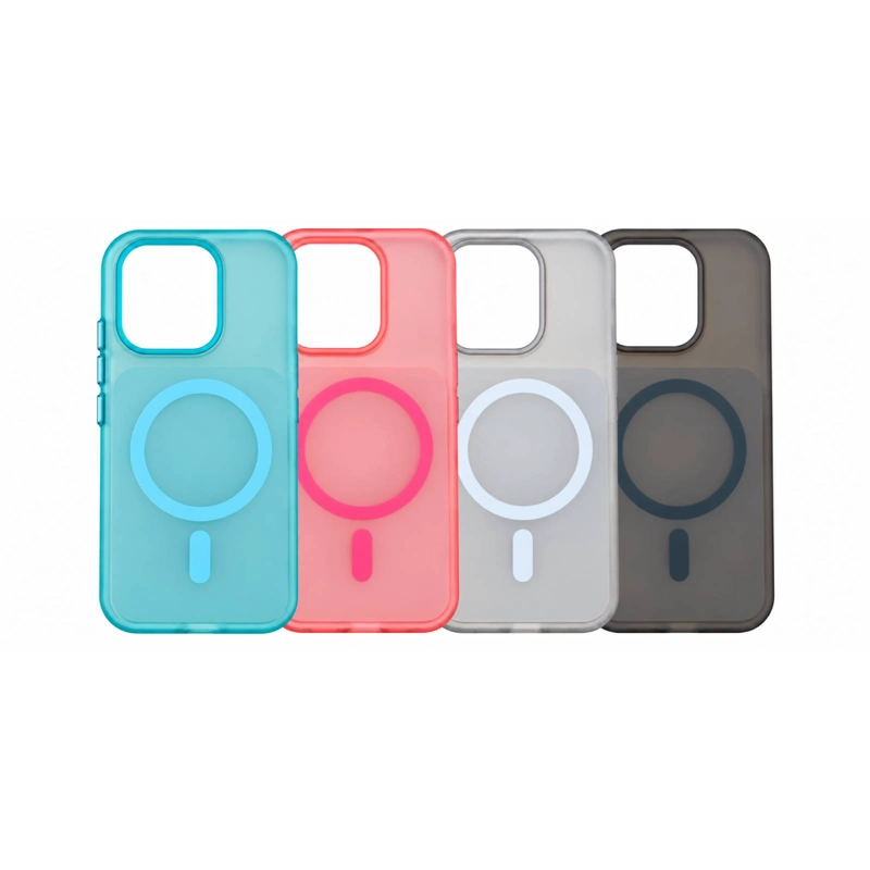 CARCASA MATTE MAGNE TIC COMPATIBLE CON XIAOMI 17 5G ROSADO - 2