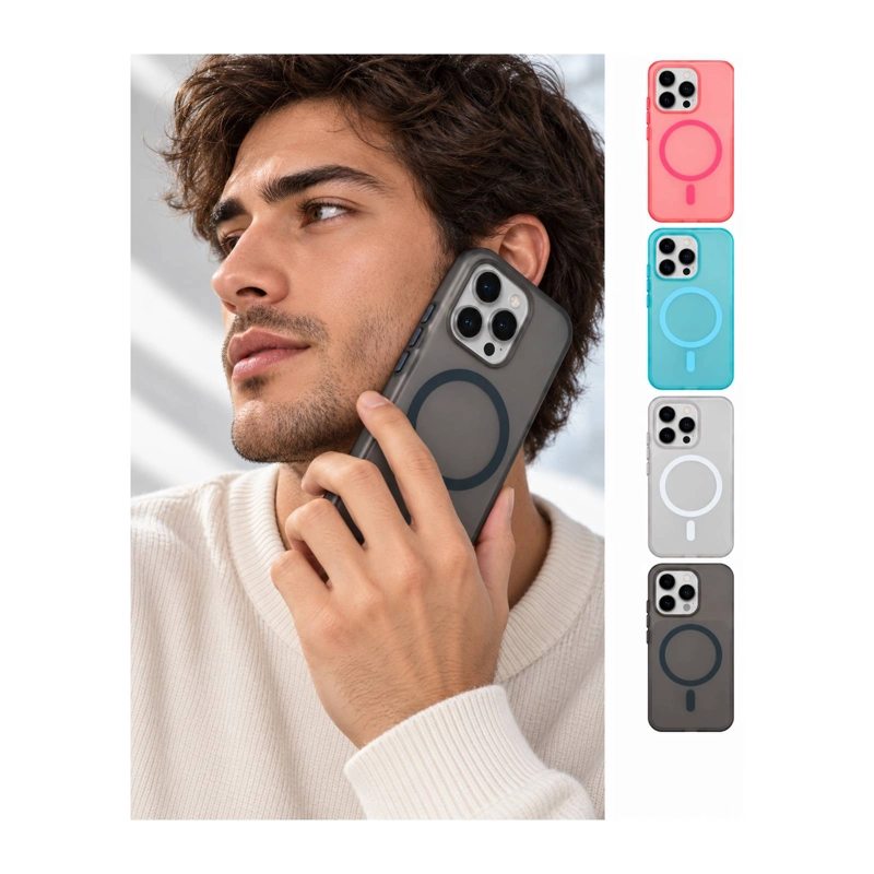 CARCASA MATTE MAGNE TIC COMPATIBLE CON XIAOMI 17 5G LILA - 4
