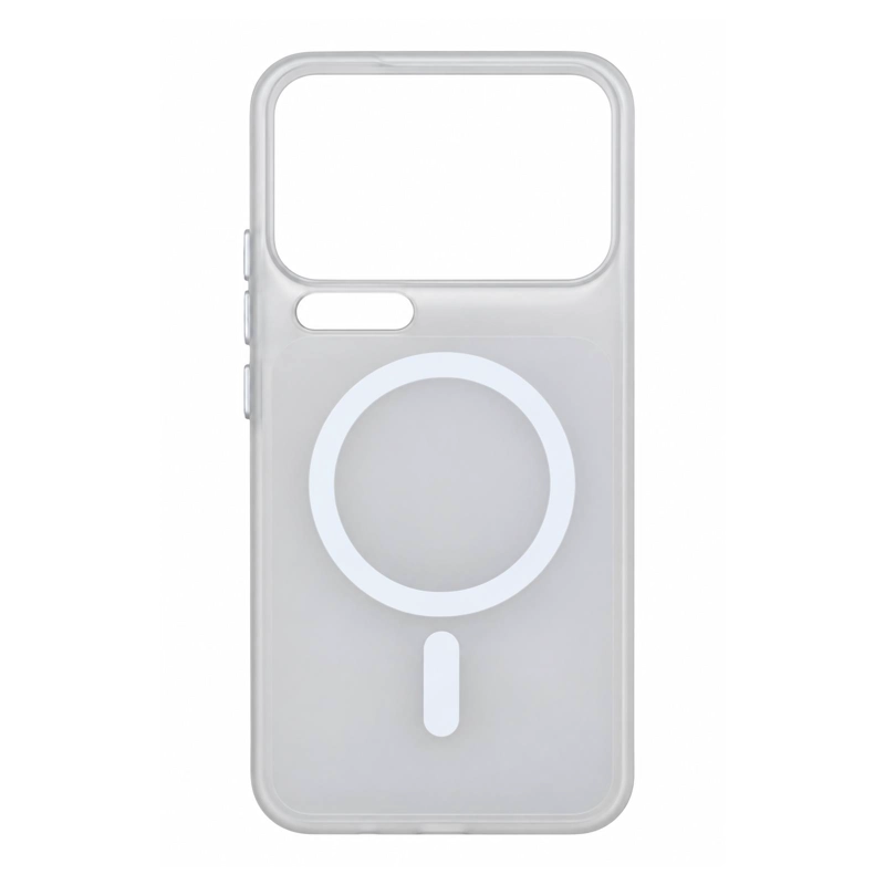 CARCASA MATTE MAGNE TIC COMPATIBLE CON XIAOMI 17 PRO BLANCO - 2