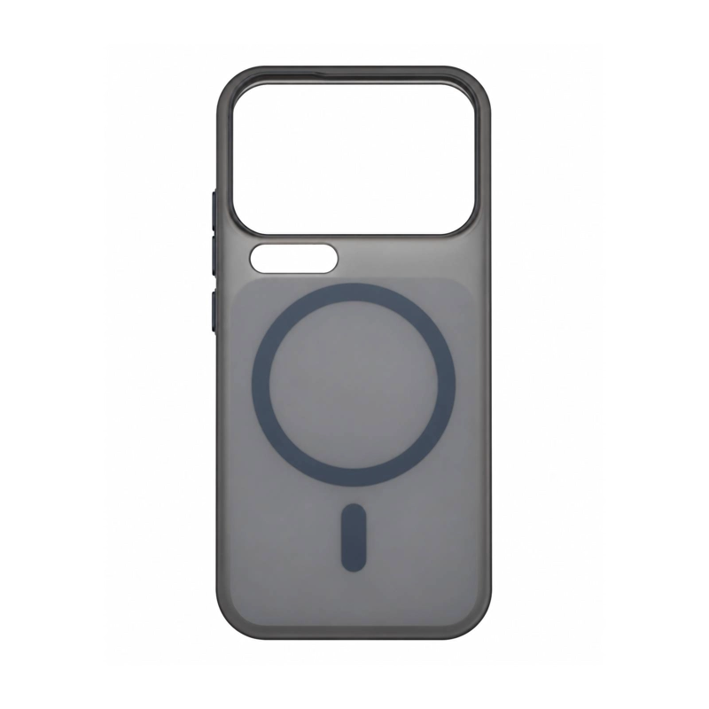 CARCASA MATTE MAGNE TIC COMPATIBLE CON XIAOMI 17 PRO NEGRO - 1