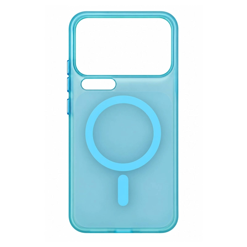 CARCASA MATTE MAGNE TIC COMPATIBLE CON XIAOMI 17 PRO CELESTE - 1
