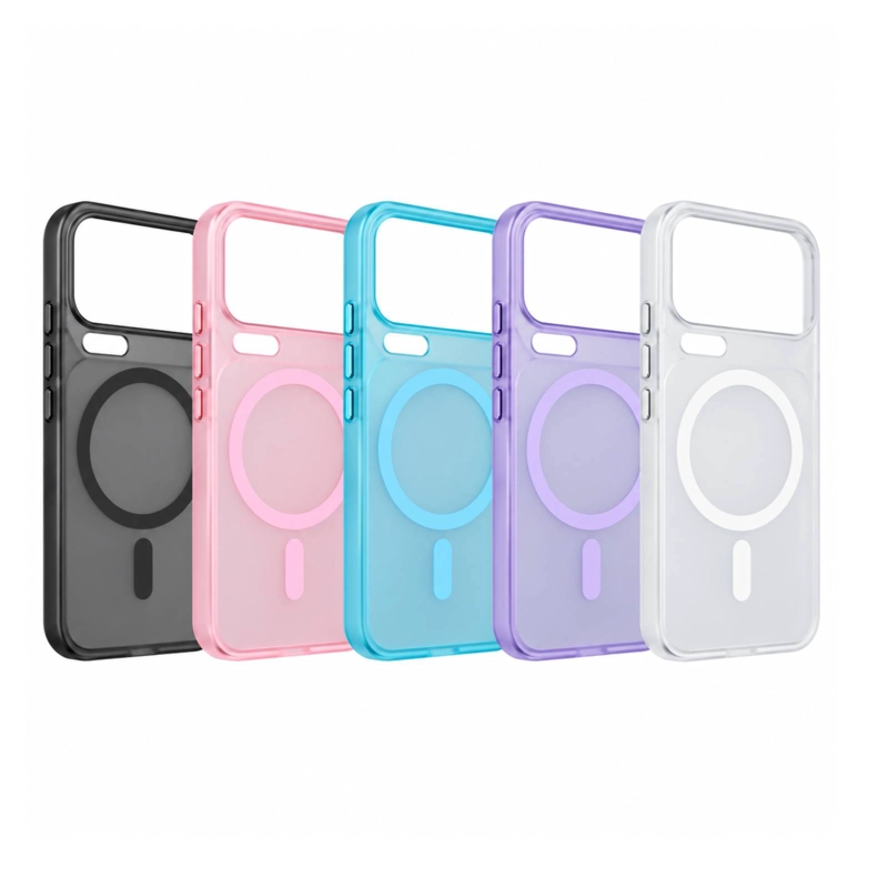 CARCASA MATTE MAGNE TIC COMPATIBLE CON XIAOMI 17 PRO LILA - 4