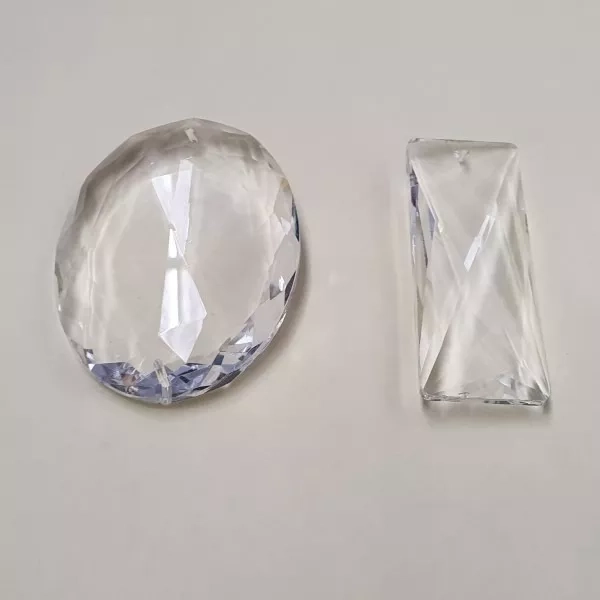 LÁMPARA COLGANTE METALICA CRISTAL K9ORO ROSADO - 4