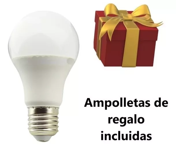 LAMPARA COLGANTE NEGRA METALICA DORADO 3 LUCES ELEGANTE - 4