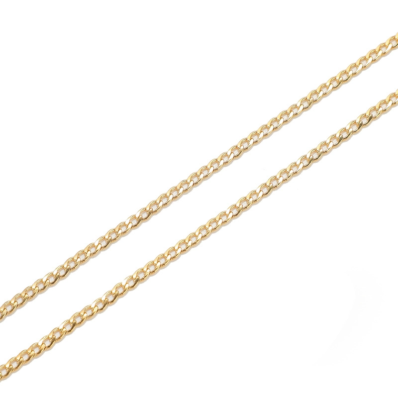 CADENA LUX JOYAS BAÑO ORO AMARILLO 18K GRUMET - 1