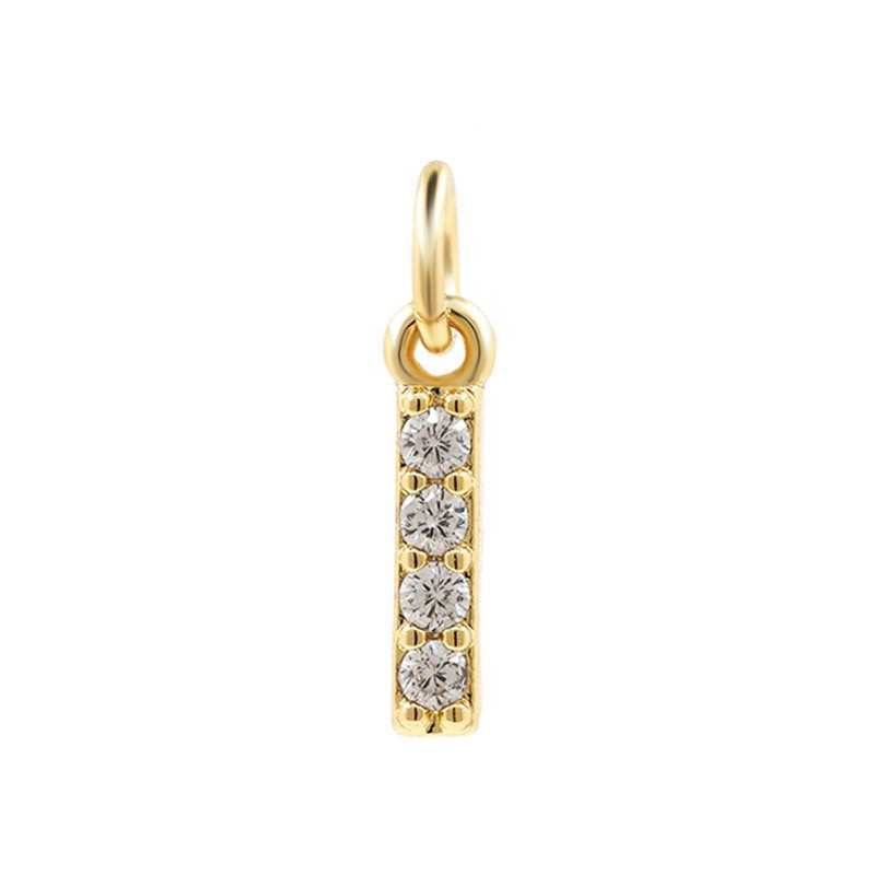 COLLAR LUX JOYAS BAÑO ORO 18K LETRA INICIAL I BRILLITOS TEJIDO DRAGÓN - 2