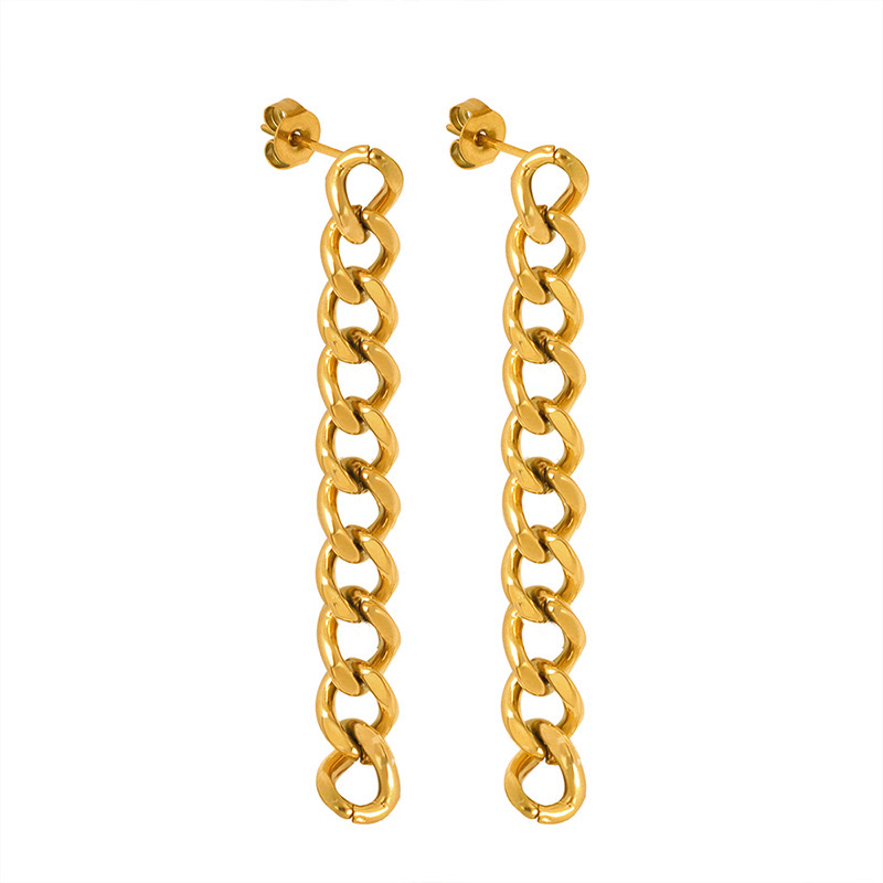 AROS LUX JOYAS BAÑO ORO 18K LARGOS CADENA GRUMET - 1