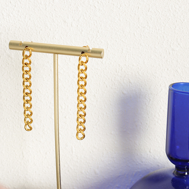 AROS LUX JOYAS BAÑO ORO 18K LARGOS CADENA GRUMET - 3
