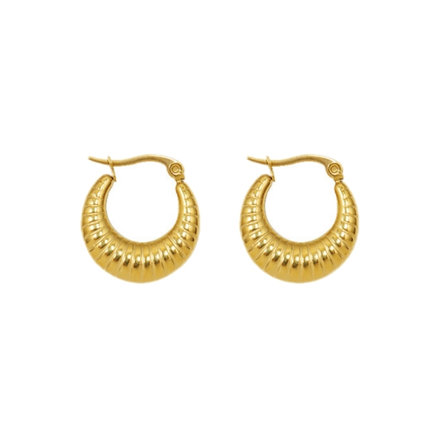AROS LUX JOYAS BAÑO ORO 18K BOTES CROISANT - 1
