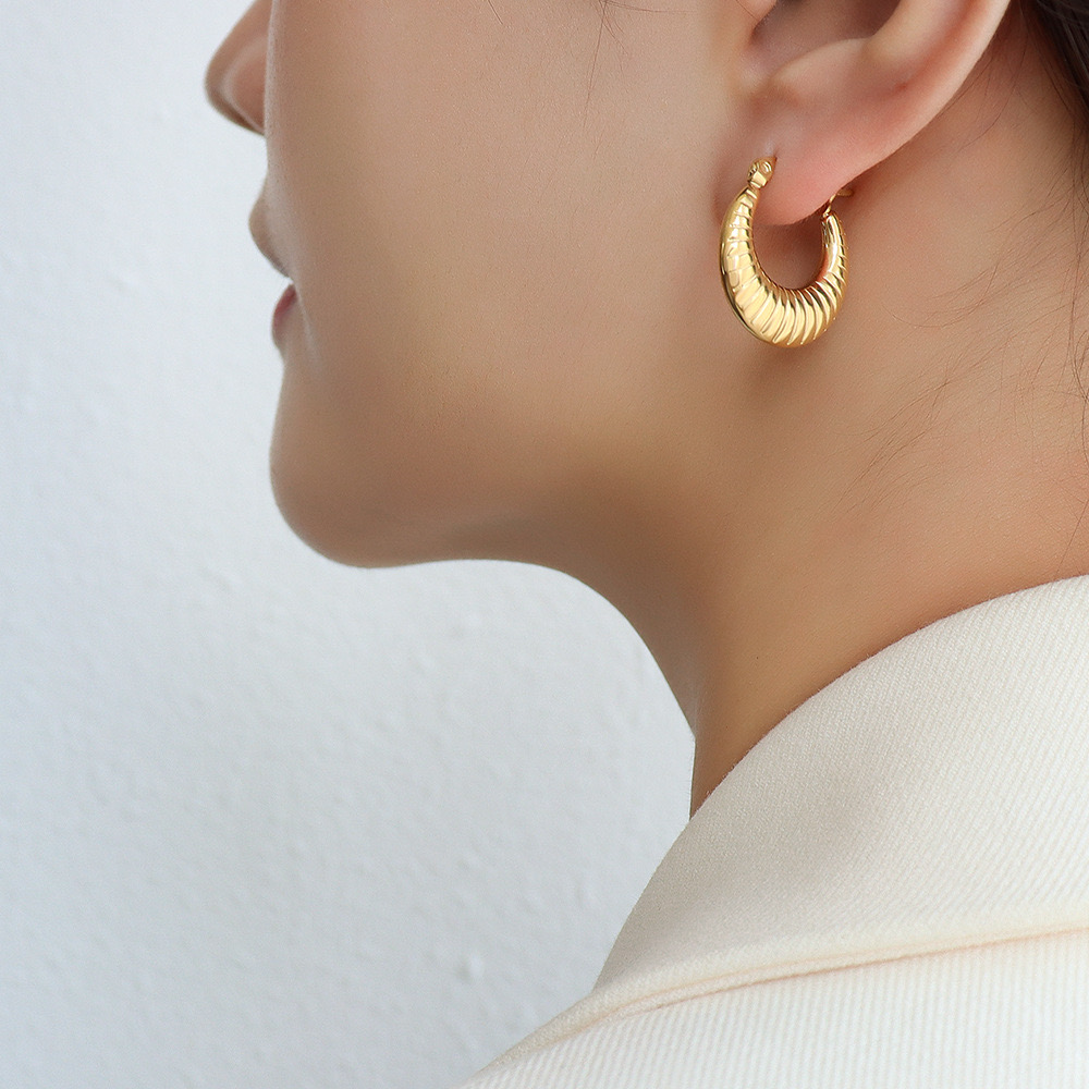 AROS LUX JOYAS BAÑO ORO 18K BOTES CROISANT - 2