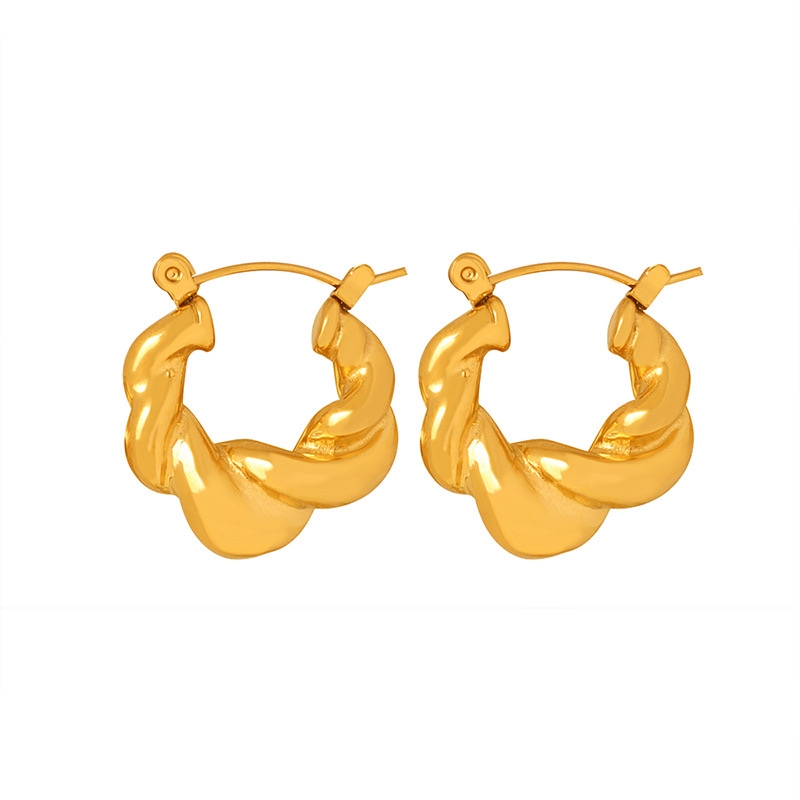 AROS LUX JOYAS BAÑO ORO 18K BOTES CARACOL - 1