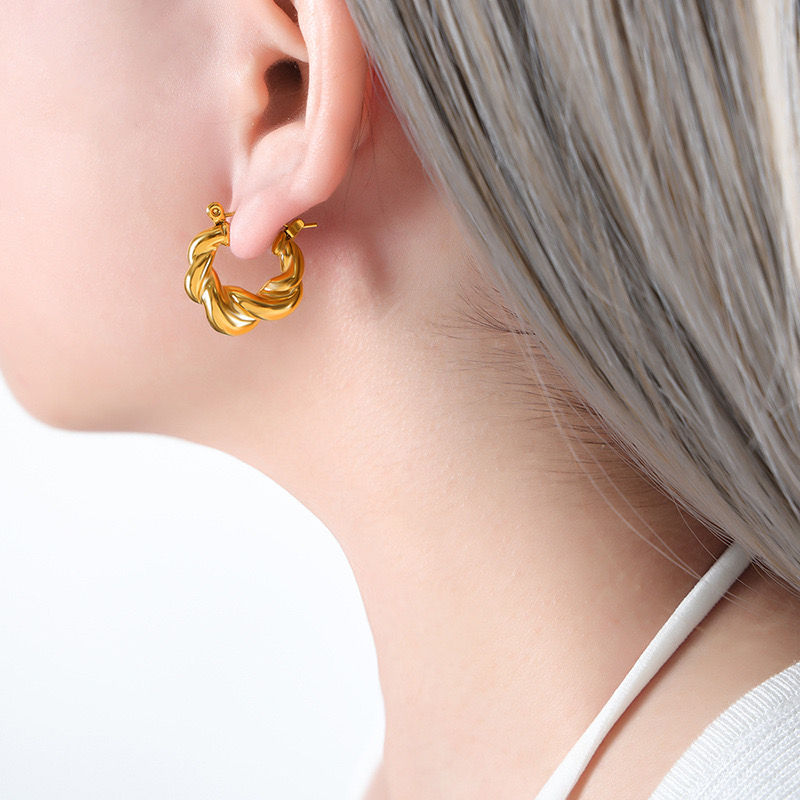 AROS LUX JOYAS BAÑO ORO 18K BOTES CARACOL - 4