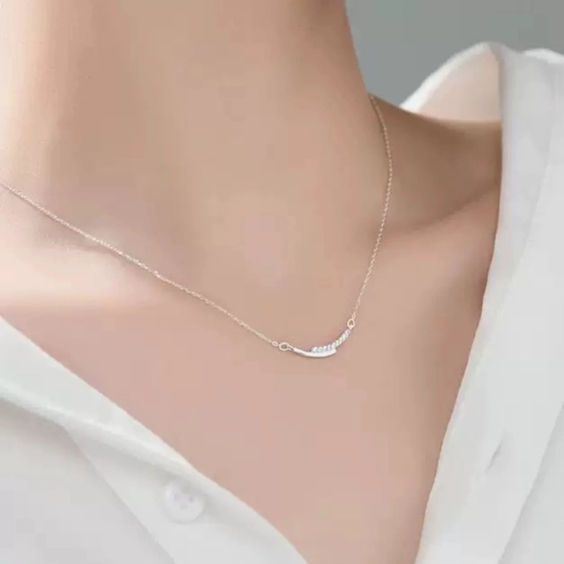 COLLAR PLATA 925 SONRISA DOB BRI