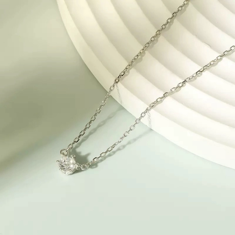 COLLAR PLATA 925 PUNTO DE LUZ 6P - 1