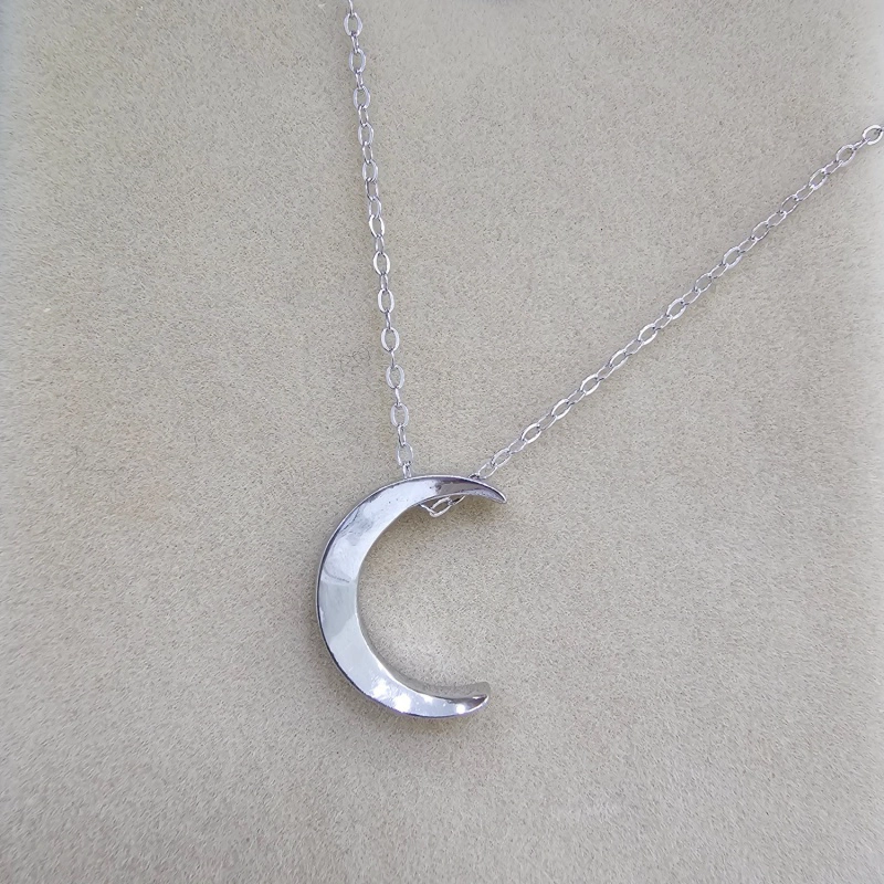 COLLAR PLATA 925 LUNA LISA - 1