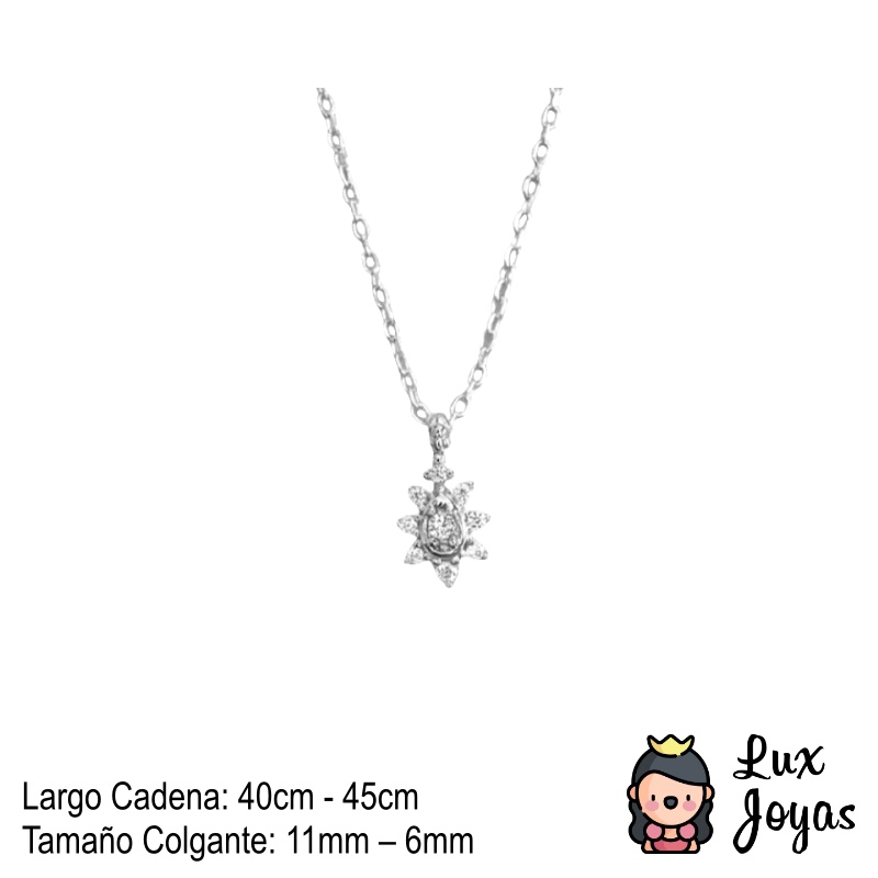 COLLAR PLATA 925 LADY BRI - 2